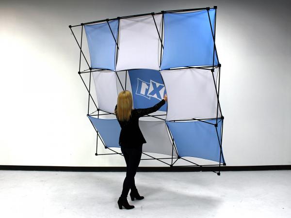 X1 10 ft. -- 4x3 M Fabric Pop-Up Display Assembly