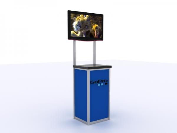 MOD-1534 Trade Show Monitor Stand -- Image 1