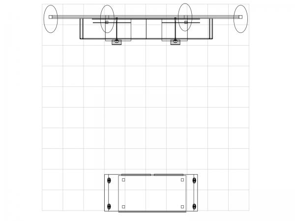 ECO-1112 Sustainable Tradeshow Display -- Plan View