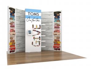 ECO-1118 Sustainable Trade Show Inline Display -- Image 1