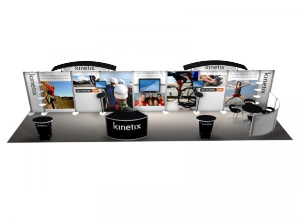  RE-4002 Rental Exhibit / 10 x 40 Inline Trade Show Display  Image 4